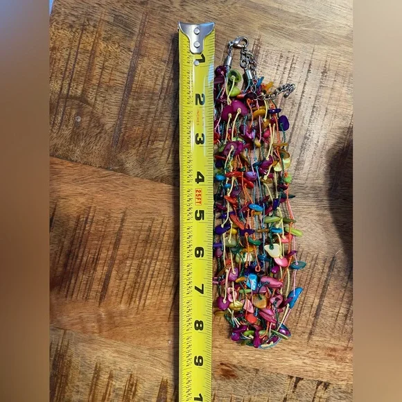 14-16” Patina confetti necklace - Picture 3 of 3